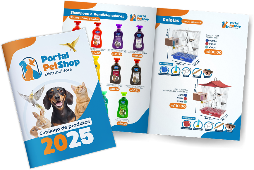 Animais e produtos pet